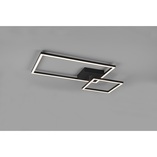 Plafon LED czarny Reality Padella 64cm - Nowoczesne oświetlenie