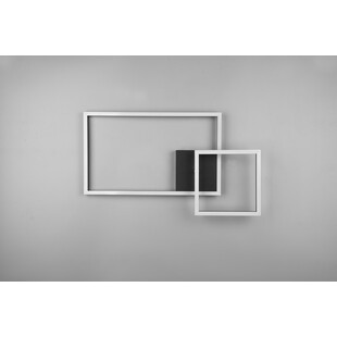 Plafon LED czarny Reality Padella 64cm - Nowoczesne oświetlenie