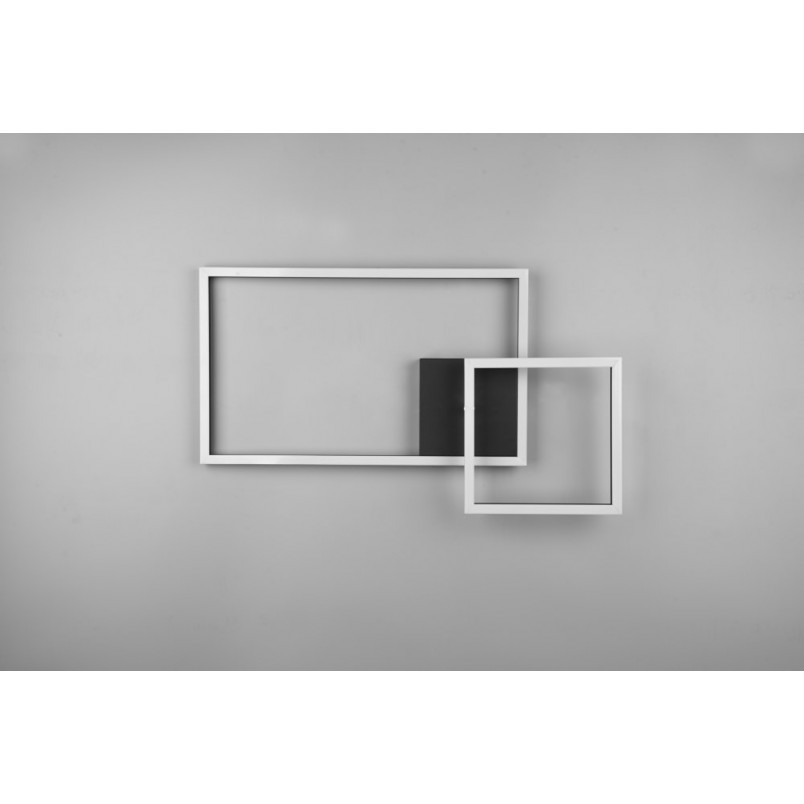 Plafon LED czarny Reality Padella 64cm - Nowoczesne oświetlenie
