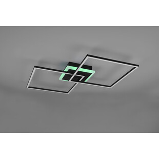 Plafon LED czarny Reality Arribo 61cm - Nowoczesne oświetlenie