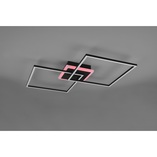 Plafon LED czarny Reality Arribo 61cm - Nowoczesne oświetlenie