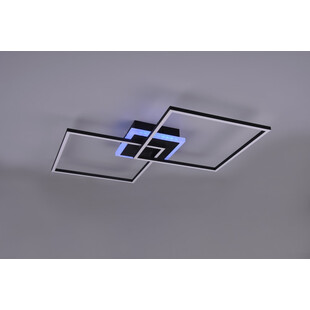 Plafon LED czarny Reality Arribo 61cm - Nowoczesne oświetlenie