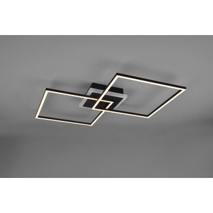 Plafon LED czarny Reality Arribo 61cm - Nowoczesne oświetlenie
