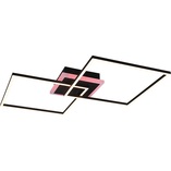 Plafon LED czarny Reality Arribo 61cm - Nowoczesne oświetlenie