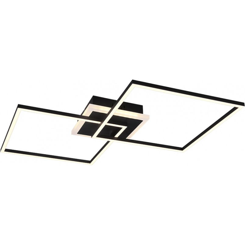 Plafon LED czarny Reality Arribo 61cm - Nowoczesne oświetlenie