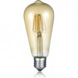 Żarówka Trio Tłok E27 6W LED Bursztynowa - Oświetlenie