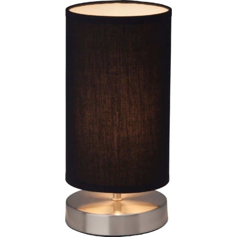 Lampa stołowa czarna Brilliant Clarie | Elegancki design