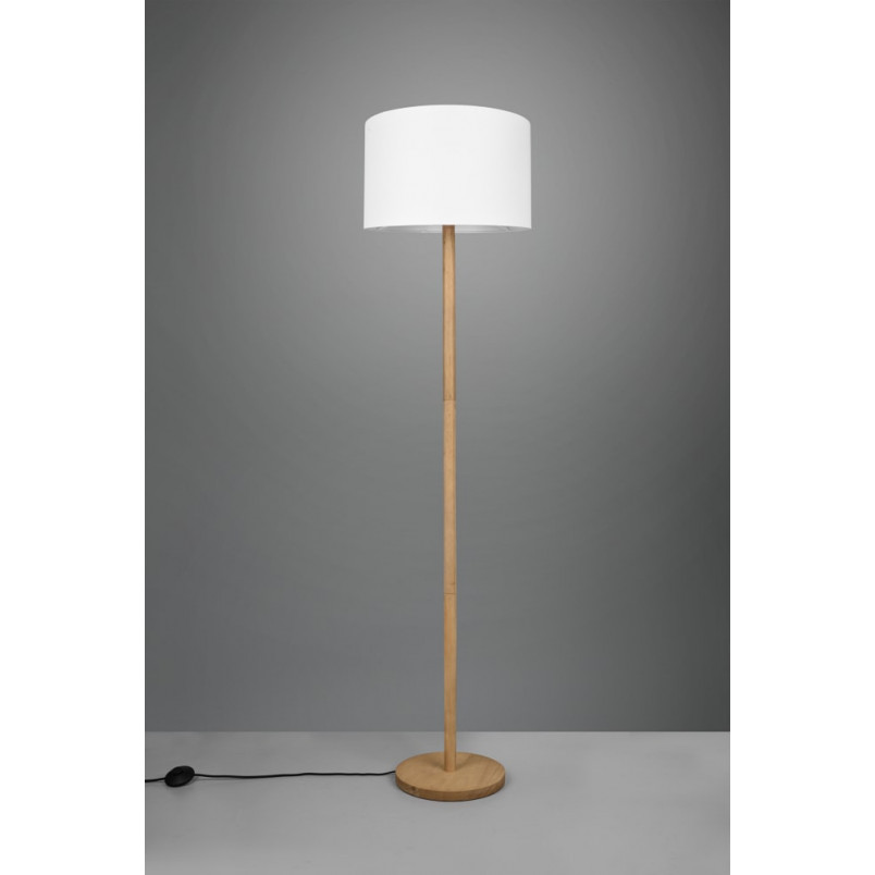 Lampa podłogowa Korba biała Trio | Skandynawski design
