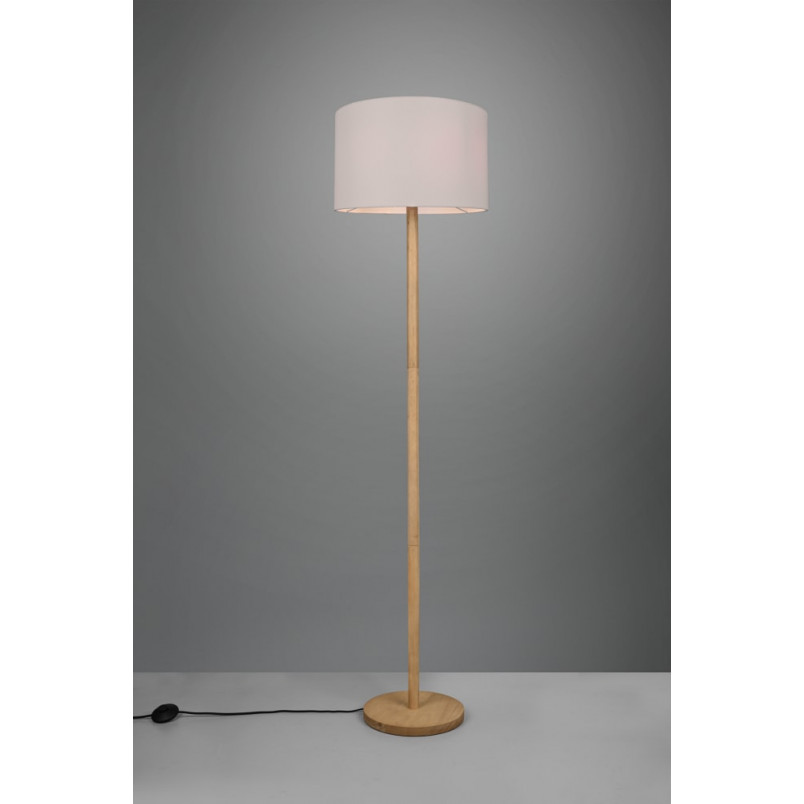Lampa podłogowa Korba biała Trio | Skandynawski design