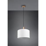 Lampa wisząca Korba biała Trio | Skandynawska elegancja