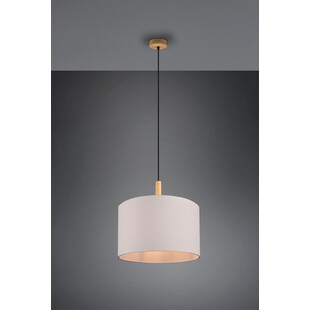 Lampa wisząca Korba biała Trio | Skandynawska elegancja