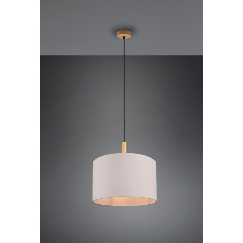 Lampa wisząca Korba biała Trio | Skandynawska elegancja