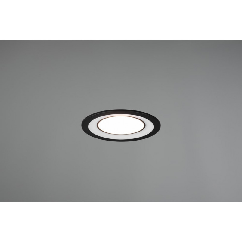 Lampa spot Trio Core 14cm czarna - Nowoczesne oświetlenie
