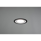 Lampa spot Trio Core 14cm czarna - Nowoczesne oświetlenie