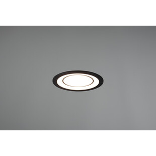 Lampa spot Trio Core 14cm czarna - Nowoczesne oświetlenie