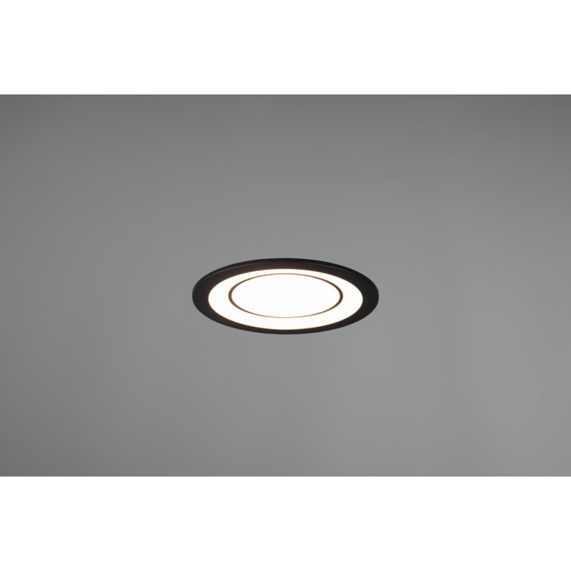 Lampa spot Trio Core 14cm czarna - Nowoczesne oświetlenie