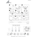Lampa spot Trio Core 14cm czarna - Nowoczesne oświetlenie