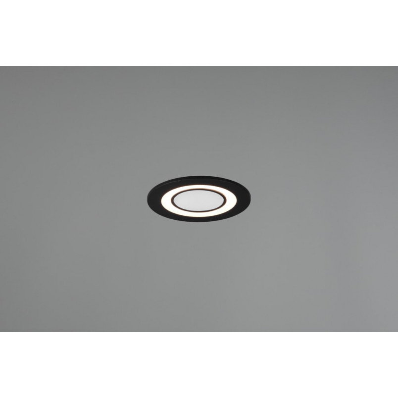 Lampa spot Trio Core 8cm czarna - nowoczesne oświetlenie