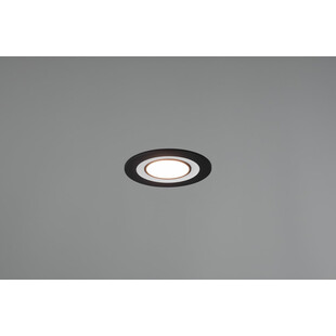 Lampa spot Trio Core 8cm czarna - nowoczesne oświetlenie