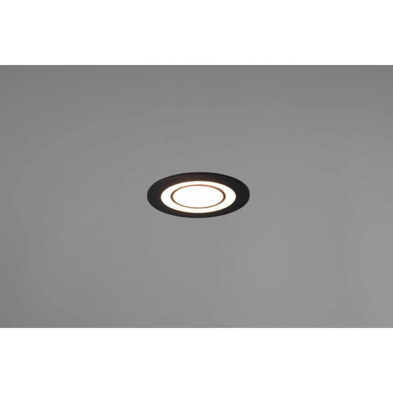 Lampa spot Trio Core 8cm czarna - nowoczesne oświetlenie