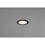 Lampa spot Trio Core 8cm czarna - nowoczesne oświetlenie