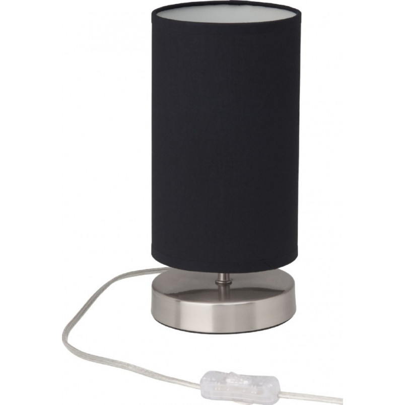 Lampa stołowa czarna Brilliant Clarie | Elegancki design