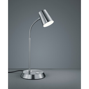 Lampa biurkowa nowoczesna Narcos LED Nikiel Mat marki Trio