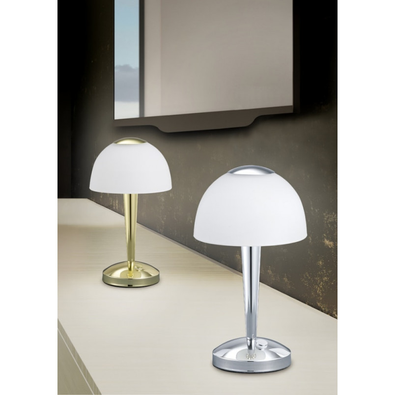 Lampa stołowa Ventura - antyczny design, ciepłe światło | Trio