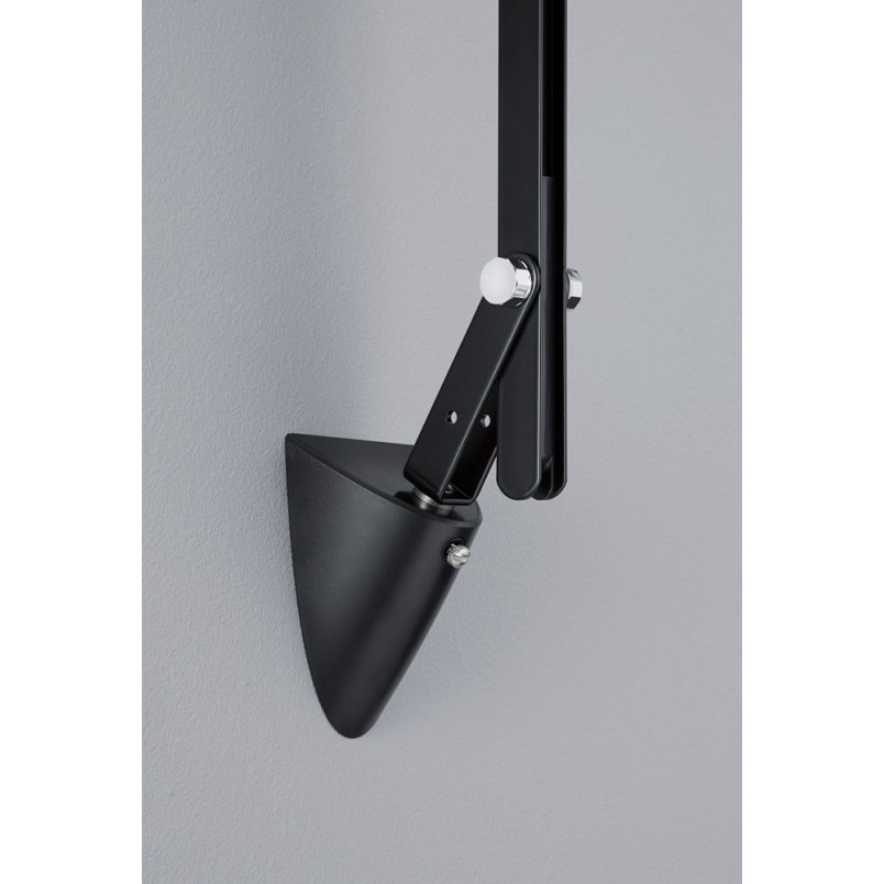 Lampa biurkowa LED Trio Amsterdam | Regulowana, Czarna