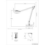 Lampa biurkowa LED Amsterdam | Trio - Nowoczesny design