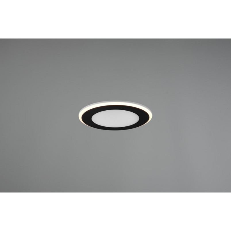 Lampa spot Trio Aura LED czarna - Nowoczesne oświetlenie