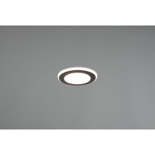 Lampa podtynkowa Aura LED Trio - czarna, 8cm - Sklep z lampami