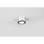 Lampa podtynkowa Aura LED Trio - czarna, 8cm - Sklep z lampami