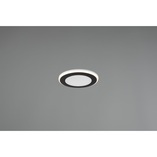 Lampa podtynkowa Aura LED Trio - czarna, 8cm - Sklep z lampami