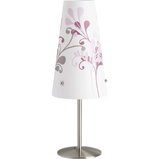 Lampa stołowa Isi - Różowa, Chrom - Brilliant | Kup online