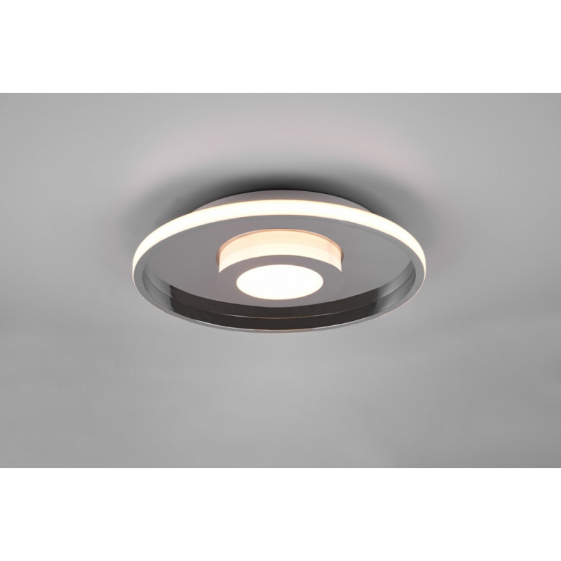 Plafon łazienkowy LED Ascari Trio | Nowoczesny, Chrom, 40cm