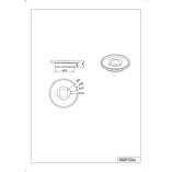 Plafon łazienkowy LED Trio Ascari 30cm - Nowoczesny Design