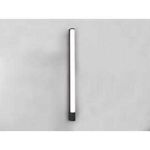 Kinkiet LED Piera Trio | Czarny | 119cm | IP44