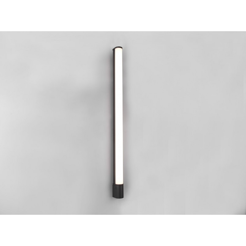 Kinkiet LED Piera Trio | Czarny | 119cm | IP44