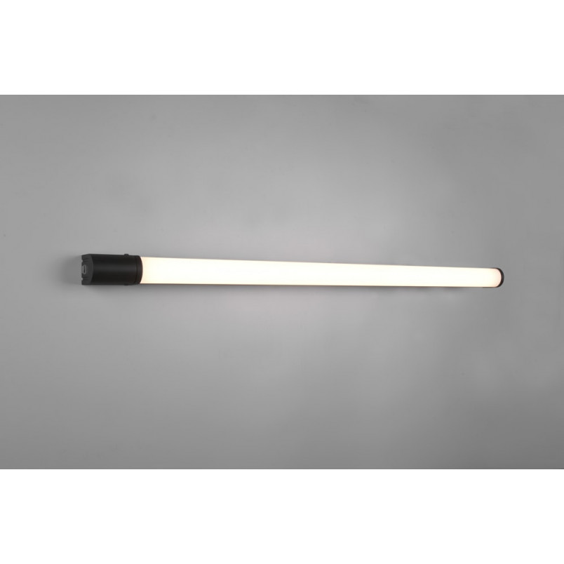 Kinkiet LED Piera Trio | Czarny | 119cm | IP44