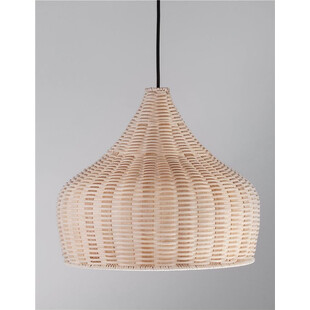 Lampa wisząca rattanowa boho Anta 38cm - Decolab24