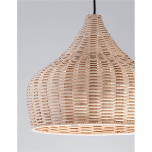 Lampa wisząca rattanowa boho Anta 38cm - Decolab24