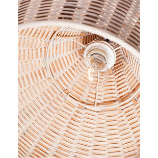 Lampa wisząca rattanowa boho Anta 38cm - Decolab24
