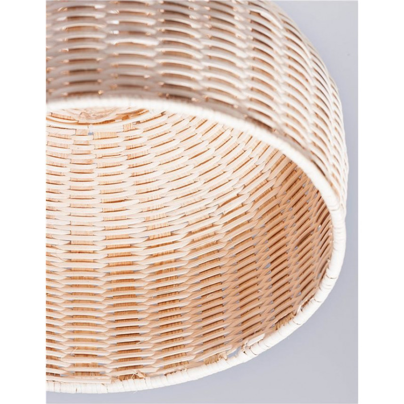 Lampa wisząca rattanowa boho Anta 38cm - Decolab24