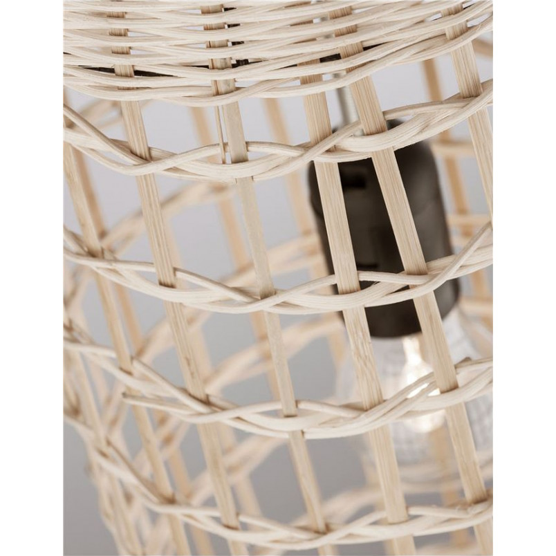 Lampa wisząca rattanowa Anta - Boho styl | Decolab24