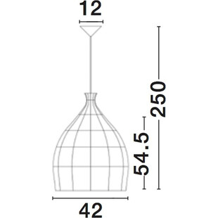 Lampa wisząca rattanowa boho Tanic szara | Decolab24