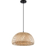 Lampa rattanowa wisząca Boho Tella 39cm - Decolab24