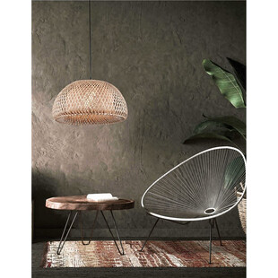 Lampa rattanowa wisząca Boho Tella 39cm - Decolab24