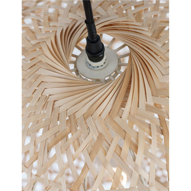 Lampa rattanowa wisząca Ubud 40cm | Styl Boho | Decolab24