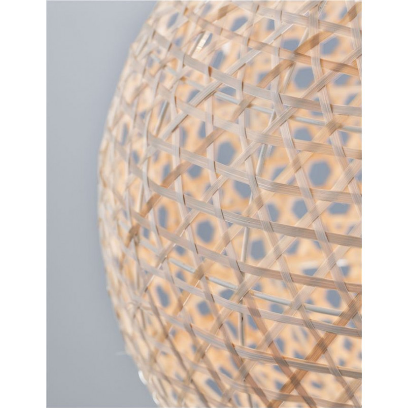 Lampa rattanowa wisząca Ubud 40cm | Styl Boho | Decolab24